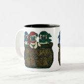 Pirate Mops Tasse (Vorderseite Links)