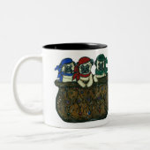 Pirate Mops Tasse (Links)