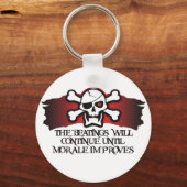 Pirate Morale Schlüsselanhänger (Vorderseite)
