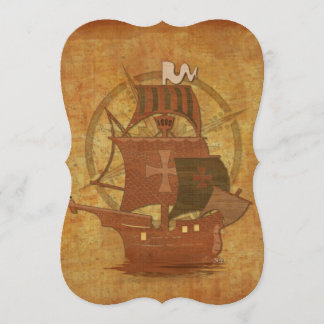 Pirate Mystery Ship Einladung