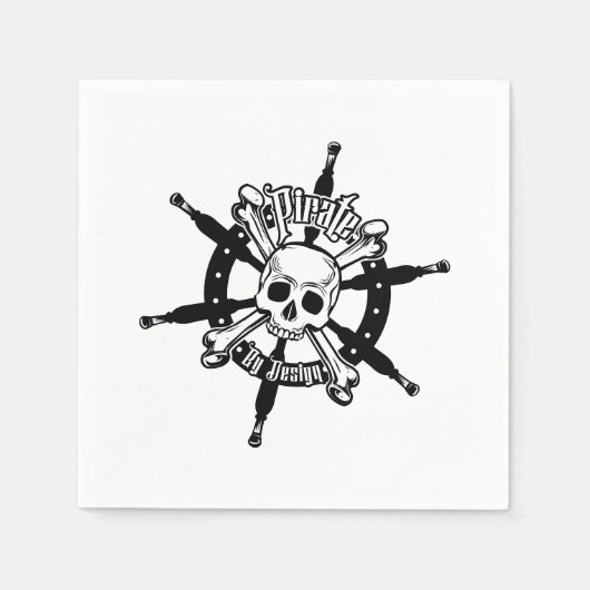 Pirate Napkin Paper Serviette (Vorderseite)