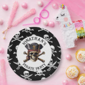 PIRATE-NIEDLICHE Papierplatte Pappteller (Party)