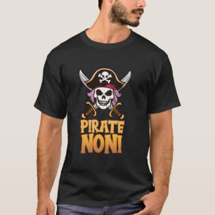 Pirate Noni Lustiger Kapitän passend zu Oma Hallow T-Shirt
