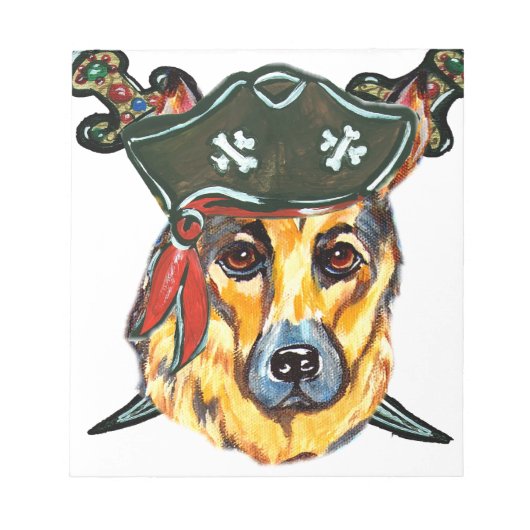 Pirate Notizblock (Vorderseite)