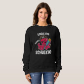 Pirate Octopus Einschulungsschule Kinderschule Sweatshirt (Vorne ganz)