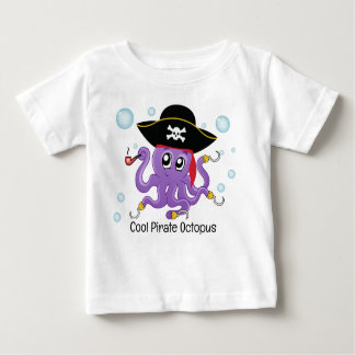 Pirate Octopus Geburtstagsparty Geschenk Baby Boy  Baby T-shirt