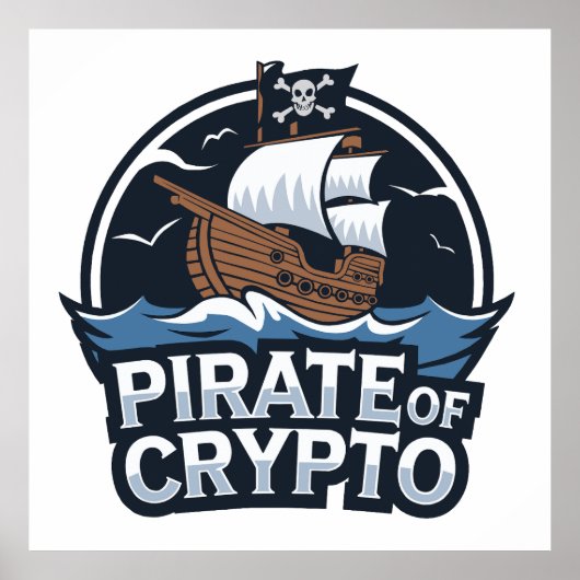Pirate of Crypto Poster (Vorne)