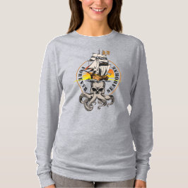 Pirate of Seaborne (BLK) | Frauen Langschläfchen T-Shirt