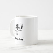 Pirate Optimismus Kaffeetasse (Vorderseite Links)