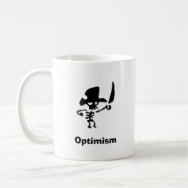 Pirate Optimismus Kaffeetasse