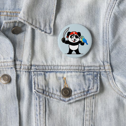 Pirate Panda Button (Beispiel)