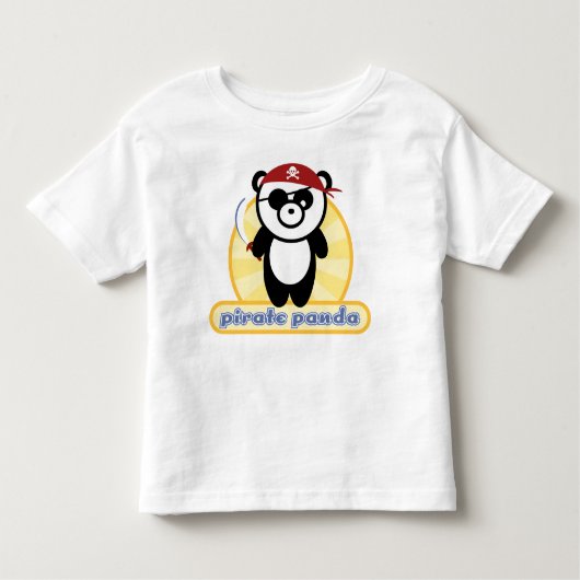 Pirate Panda Kids T - Shirt (Vorderseite)