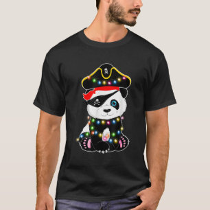 Pirate Panda Lights Pajama for N T-Shirt