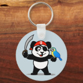 Pirate Panda Schlüsselanhänger (Vorderseite)
