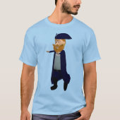 Pirate Papa T-shirt (Vorderseite)