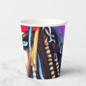 Pirate Paper Cups Pappbecher (Rückseite)