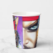 Pirate Paper Cups Pappbecher (Links)