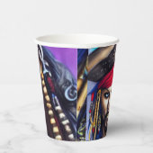 Pirate Paper Cups Pappbecher (Rechts)
