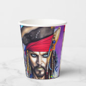 Pirate Paper Cups Pappbecher (Vorderseite)