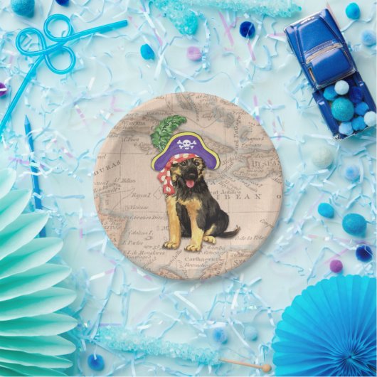 Pirate Pappteller (Party)
