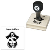 Pirate Parrot Gummistempel (Stempel)