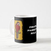 Pirate Parrot Kaffeetasse (Vorderseite Links)