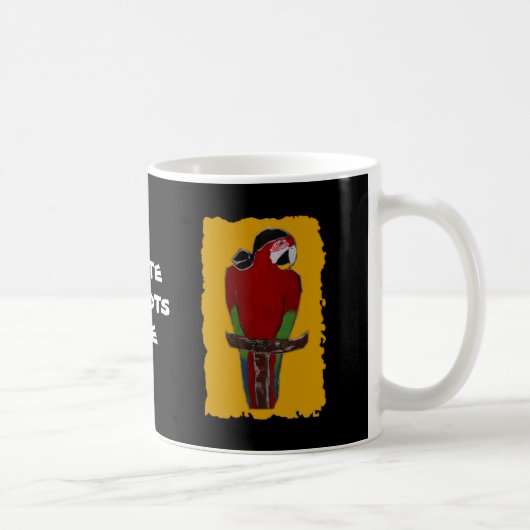 Pirate Parrot Kaffeetasse (Rechts)
