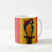 Pirate Parrot Kaffeetasse (VorderseiteRechts)
