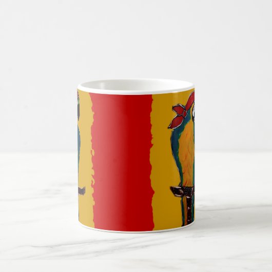 Pirate Parrot Kaffeetasse (Mittel)