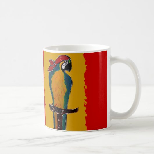 Pirate Parrot Kaffeetasse (Rechts)