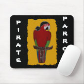 Pirate Parrot Mousepad (Mit Mouse)