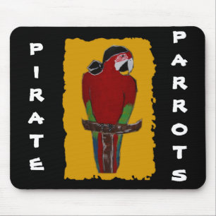 Pirate Parrot Mousepad