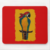 Pirate Parrot Mousepad (Vorne)