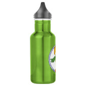 Pirate Parrot Nautical Edelstahlflasche (Links)