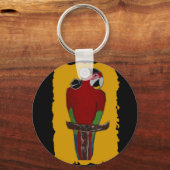 Pirate Parrot Schlüsselanhänger (Vorderseite)