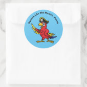 Pirate Parrot Stickers (Tasche)