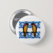 Pirate Parrots Button (Vorne & Hinten)