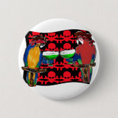 Pirate Parrots Button (Vorderseite)