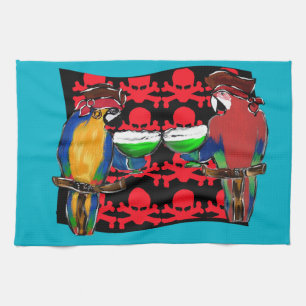 Pirate Parrots Handtuch
