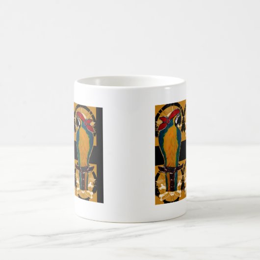 Pirate Parrots Kaffeetasse (Mittel)
