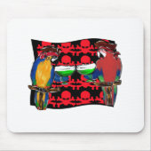 Pirate Parrots Mousepad (Vorne)