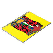 Pirate Parrots Notizblock (Linke Seite)
