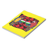 Pirate Parrots Notizblock (Rotiert)