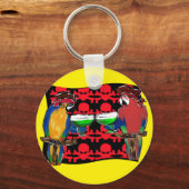 Pirate Parrots Schlüsselanhänger (Vorderseite)