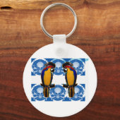 Pirate Parrots Schlüsselanhänger (Vorderseite)