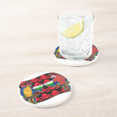 Pirate Parrots Untersetzer (Seite)