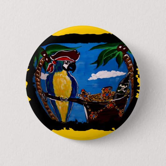 Pirate Party Button (Vorderseite)