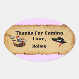 Pirate Party Danke, Aufkleber