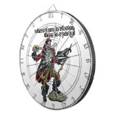 Pirate Party Dartscheibe (Vorderseite rechts)