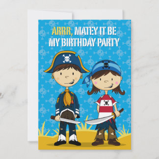 Pirate Party Einladung